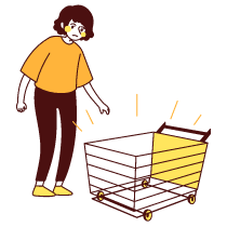 Interface E Commerce Empty Cart 1 Illustration from Lagos Set