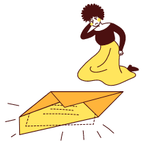 No Mail Illustration from Lagos Set