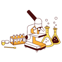 Laboratory Illustration from Lagos Set