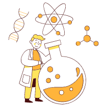 Scientist 1 Illustration from Lagos Set