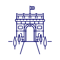 Arch Triumph Illustration from UX Line Set