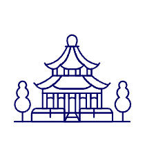 Chinese Pagoda 2 Illustration from UX Line Set