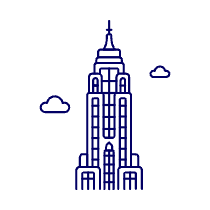 Empire State Illustration from UX Line Set