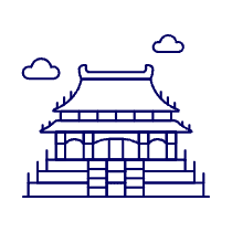 Forbidden City Illustration from UX Line Set
