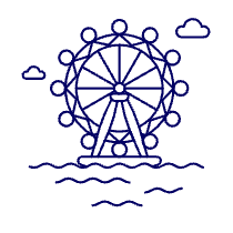 London EYE Illustration from UX Line Set
