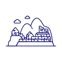Machu Picchu Illustration from UX Line Set