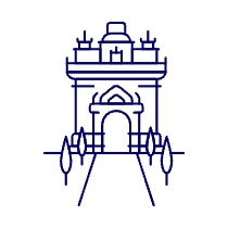Patuxai Illustration from UX Line Set