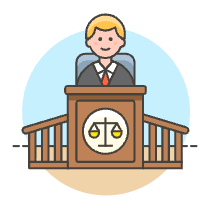 Judge 2 1 Illustration from UX Colors Set
