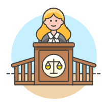 Judge 2 2 Illustration from UX Colors Set