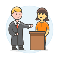 Lawyer Convict 10 Illustration from UX Colors Set