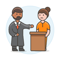 Lawyer Convict 11 Illustration from UX Colors Set