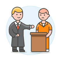Lawyer Convict 4 Illustration from UX Colors Set