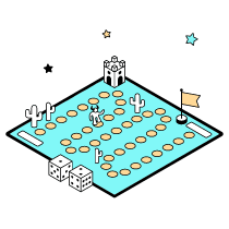 Board Games Illustration from London Set