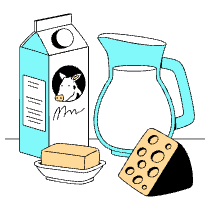 Dairy Illustration from London Set