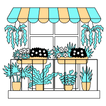 Grow Plants Apartments Balcony 1 Illustration from London Set