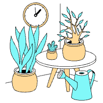 Grow Plants Home Garden 1 Illustration from London Set