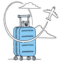 Leisure Food Travel Illustration from Bruxelles Set