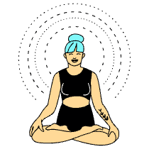 Leisure Meditation Illustration from London Set