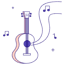 Playing Musical Instruments Illustration from Bangalore - Pro Set