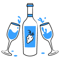 Alcohol Liquor Illustration from Brooklyn Set