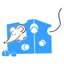 Cheese Illustration from Brooklyn Set