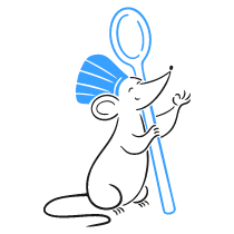 Chef Illustration from Brooklyn Set