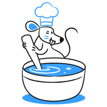 Chef Rat Illustration from Brooklyn Set