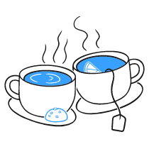 Coffee Tea 5 Illustration from Brooklyn Set