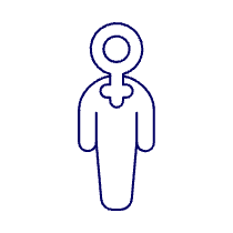 Pride Gay Avatar Illustration from UX Line Set