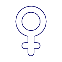 Pride Female Symbol Illustration from UX Line Set