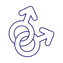 Pride Homosexual Symbol Illustration from UX Line Set