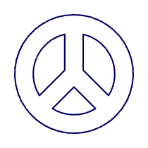Pride Peace Symbol Illustration from UX Line Set