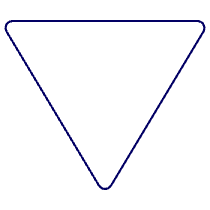 Pride Triangle Symbol Illustration from UX Line Set
