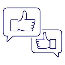Discuss Like 1 Illustration from UX Line Set