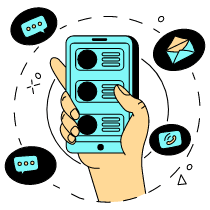 Contact Illustration from London Set