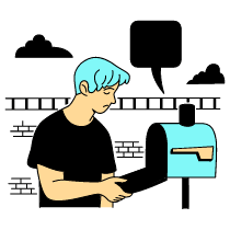 No E Mail 2 Illustration from London Set