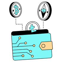 Cryptowallets Illustration from London Set