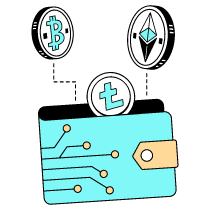 Cryptowallets illustration - Free transparent PNG, SVG. No Sign up needed.