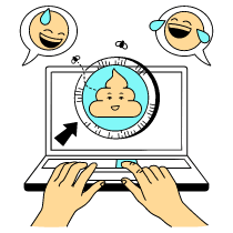 Person Buying Shitcoin Illustration from London Set