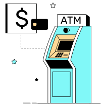 Atm Illustration from London Set