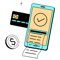 Bills Payment Illustration from London Set