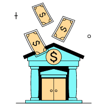 Deposit Illustration from London Set