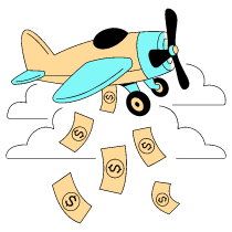Make It Rain Big Spending Illustration from London Set