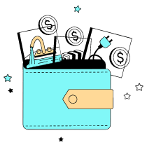 Personal Finance Illustration from London Set