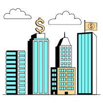 Real Estate Illustration from London Set
