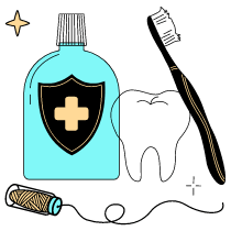 Dental Health Illustration from London Set