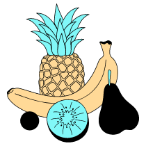 Fruit Illustration from London Set