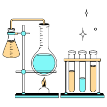 Lab Equipment Illustration from London Set