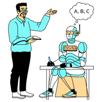 Robot Learning From Human Illustration from London Set