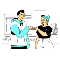 Team Work illustration - Free transparent PNG, SVG. No sign up needed.
